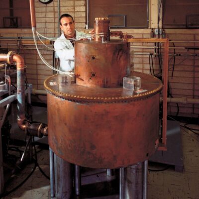 Man working on Doublet I